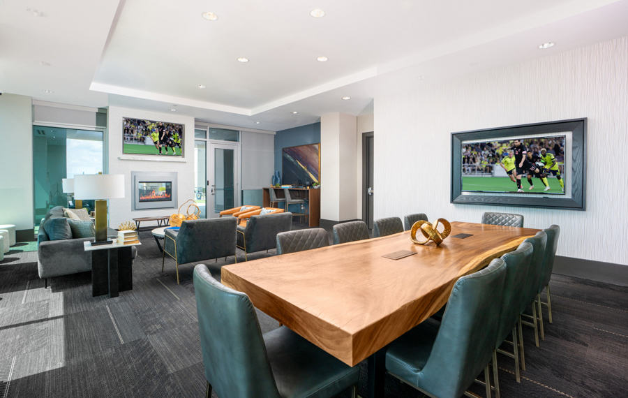midtown apartments nashville - SkyHouse Nashville - SkyLounge