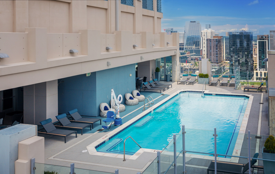 West Nashville Apartments - SkyHouse Nashville - Swimming Pool