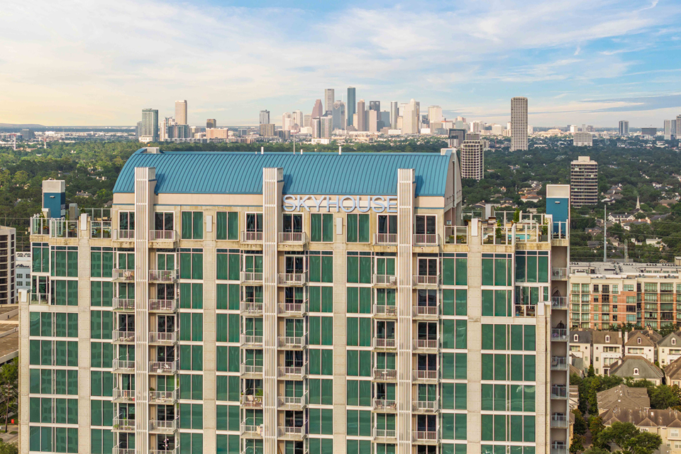 River oaks apartments near me SkyHouse TX - shopping