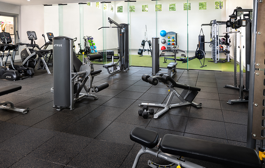 The Ranch Apartments near me Austin - fitness center
