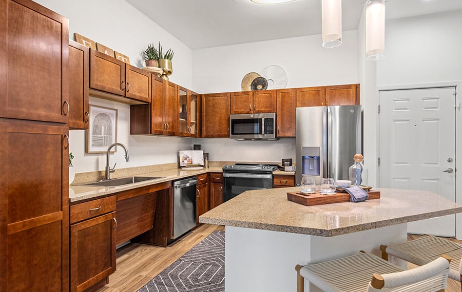 Sanctuary at Tallyns Reach Apartments - Aurora, CO - kitchen