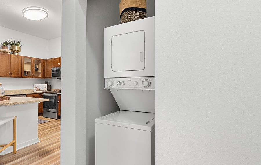 Sanctuary at Tallyn's Reach apartments - aurora, CO - washer and dryer