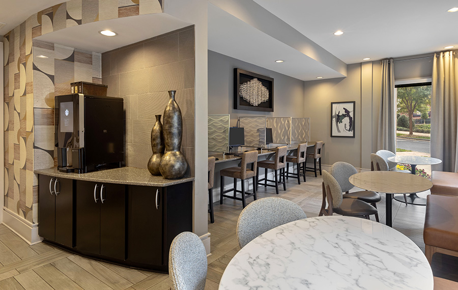 Pet-Friendly Apartments in Charlotte, NC - Silos South End - Business Center