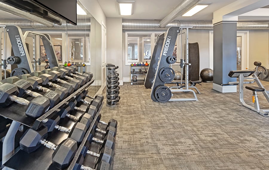 Apartments near Carolinas Medical Center - Silos South End - Fitness Center