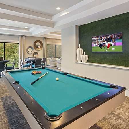 1 bedroom apartments in Charlotte - Silos South End - Game Room