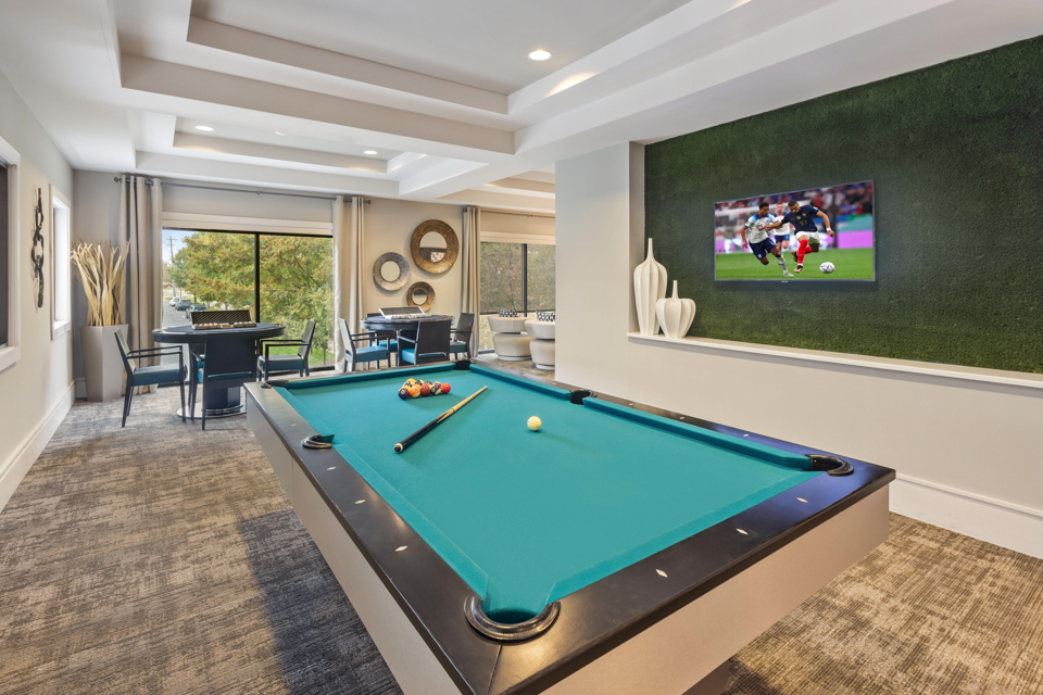 1 bedroom apartments in Charlotte - Silos South End - Game Room