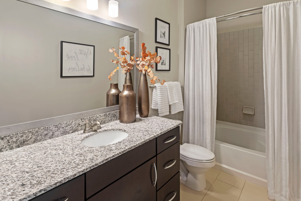Townhome Rentals in Charlotte - Silos South End - Bathroom