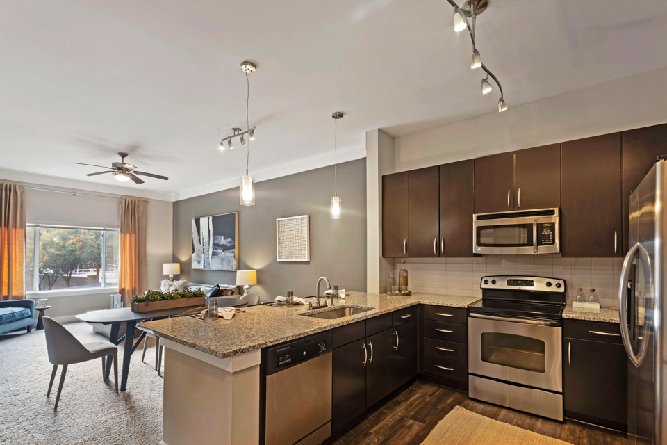 1 bedroom apartments in Charlotte, NC - Silos South End - Kitchen