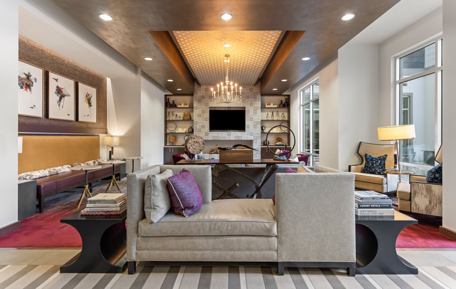 Dallas, Texas Apartments for Rent - Stella Apartments Rooftop Dining and Entertaining