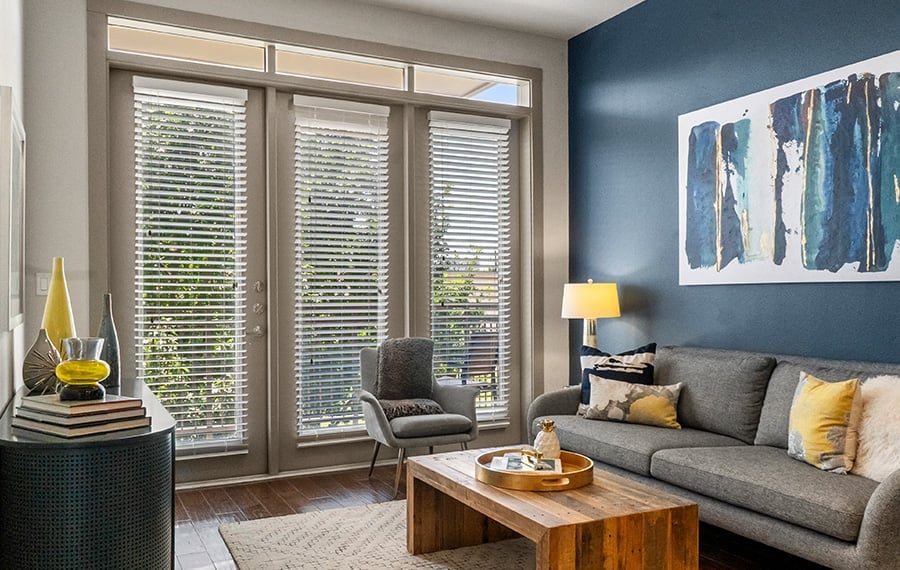 Strata Apartments Dallas Texas -  large windows
