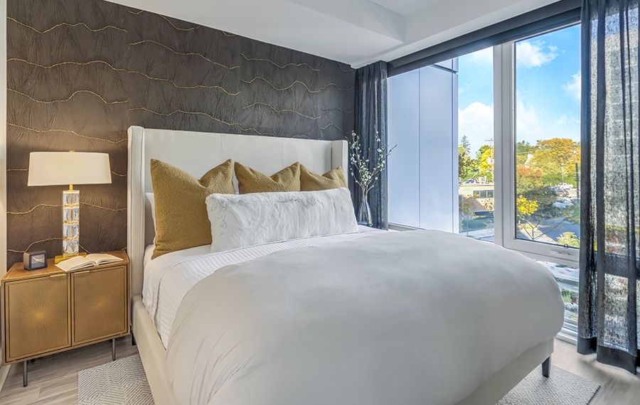 Brand New Apartments in Bethesda, MD - The Camille Apartments Bethesda - Bedroom