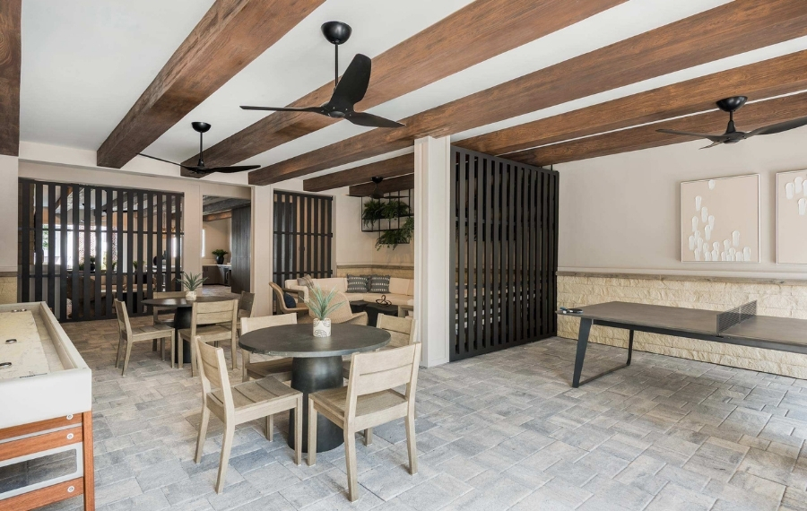 South Tampa Apartments for Rent - The Residence Peninsula Apartments - Breezeway Lounge