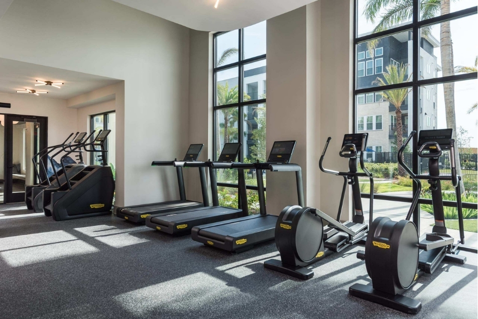 Waterfront Apartments in Tampa, FL - The Residence Peninsula - Fitness Center