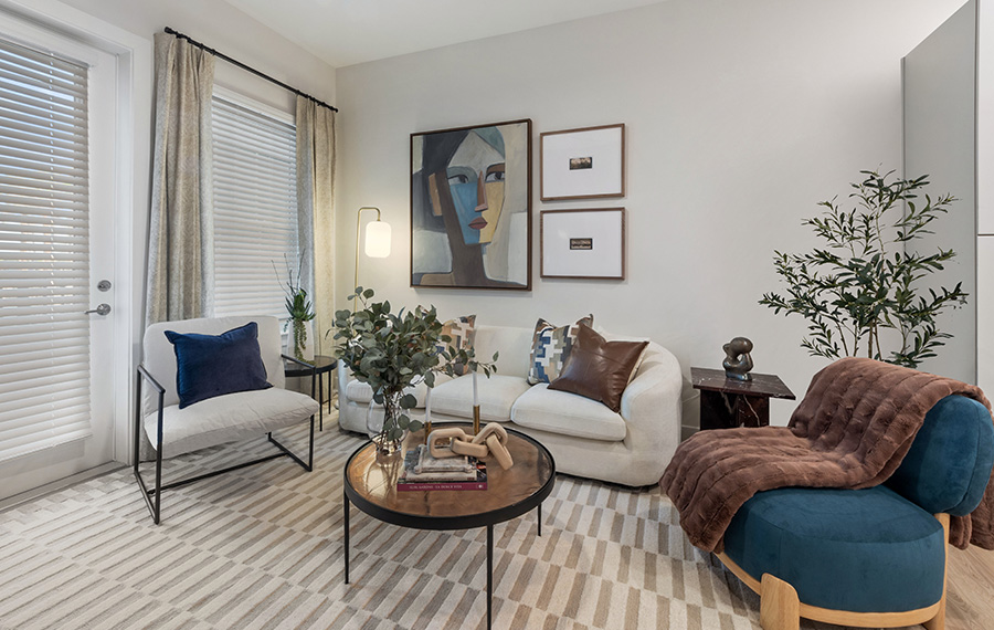 The Residence Peninsula Apartments for Rent in Tampa, FL - Living room
