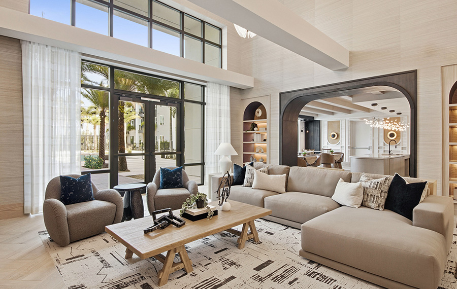 South Tampa Apartments for Rent - The Residence Peninsula Apartments - Clubroom