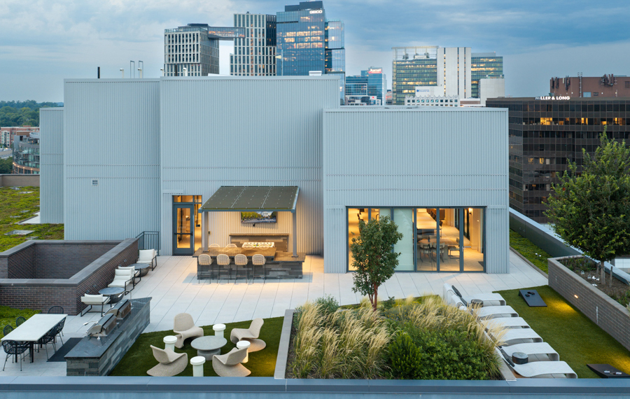 Bethesda, MD Apartments - The Camille - Rooftop Patio
