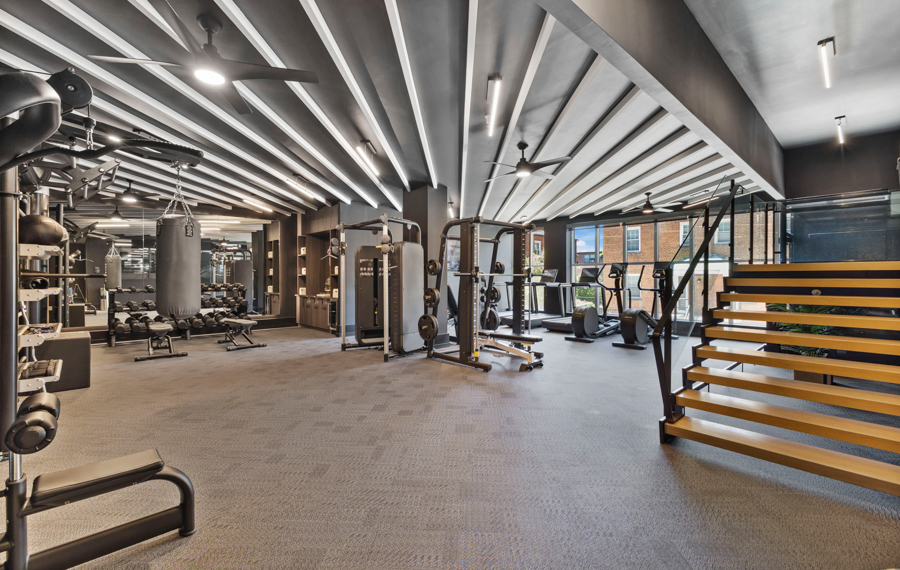 Brand New Apartments in Bethesda - The Camille - Fitness Center