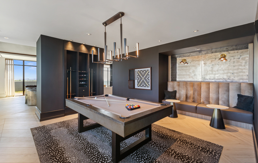 The Camille - Bethesda, MA - brand new apartments - Resident Lounge