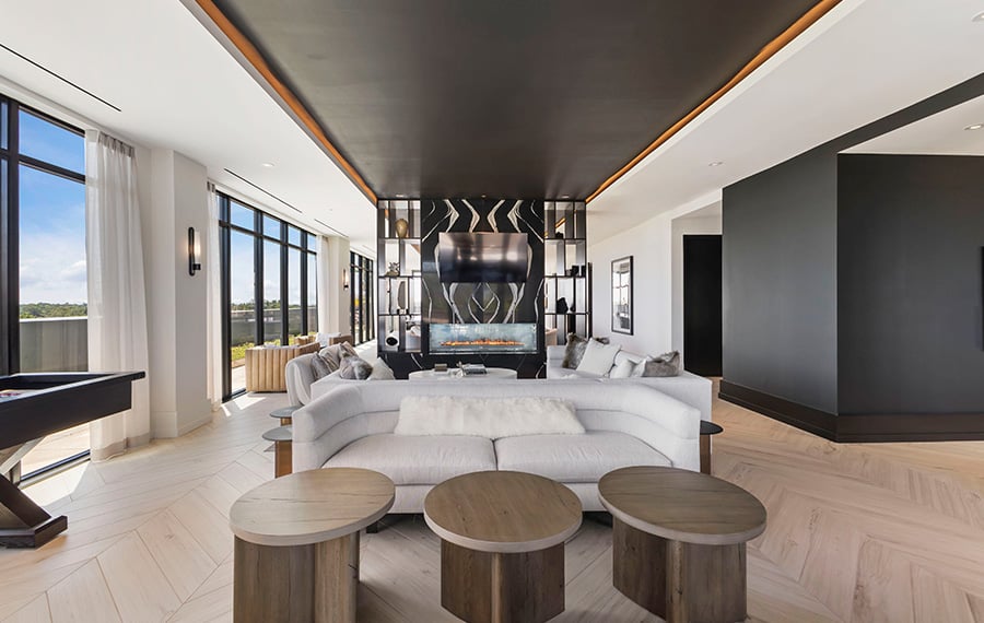 Chevy Chase Apartments in Bethesda - The Camille - Club Lounge