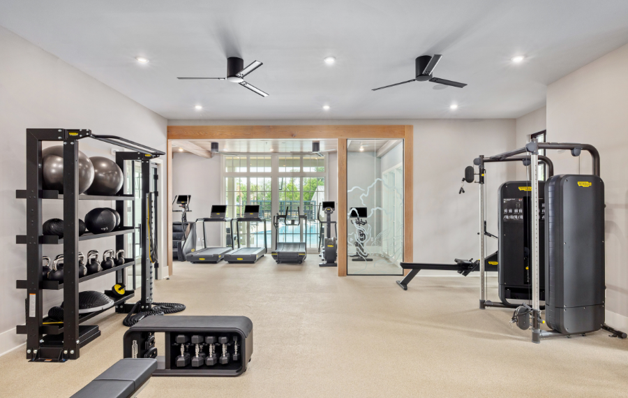 Charleston Apartments in Daniel Island - The Henslow - Fitness lounge
