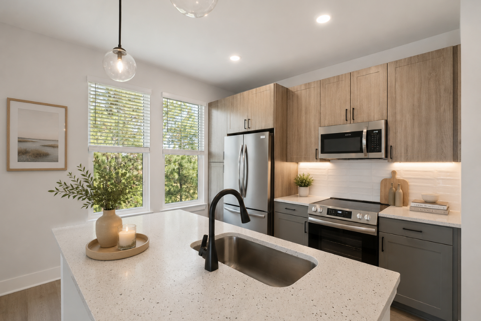 The Henslow Daniel Island - Charleston, SC Townhomes - kitchen