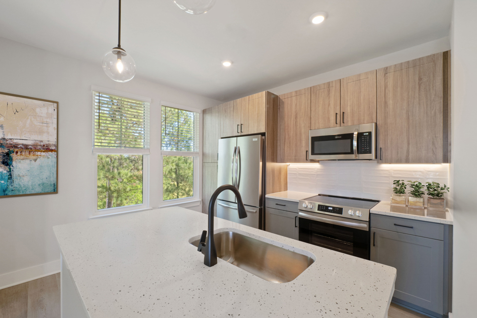 The Henslow Daniel Island - Charleston, SC Townhomes - kitchen