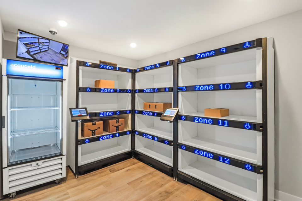 The Henslow Daniel Island Apartments - Mount Pleasant apartments - package room