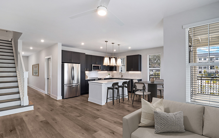 The Henslow Daniel Island - Charleston, SC Townhomes - townhome kitchen