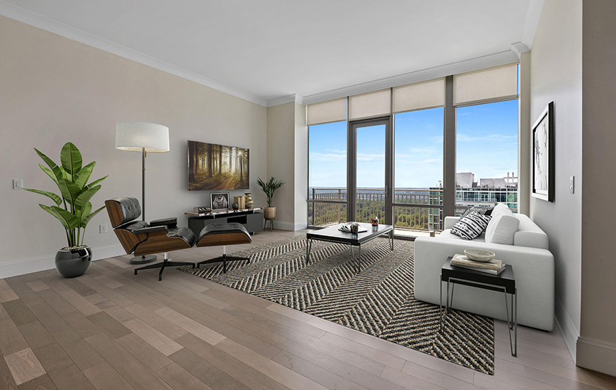 Penthouses for Rent in Atlanta - The Residence Buckhead Atlanta - Penthouse Interior