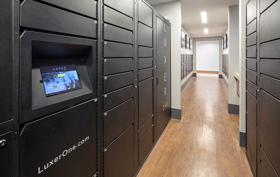 Malden, MA Apartments for Rent - Malden Square - Package Lockers