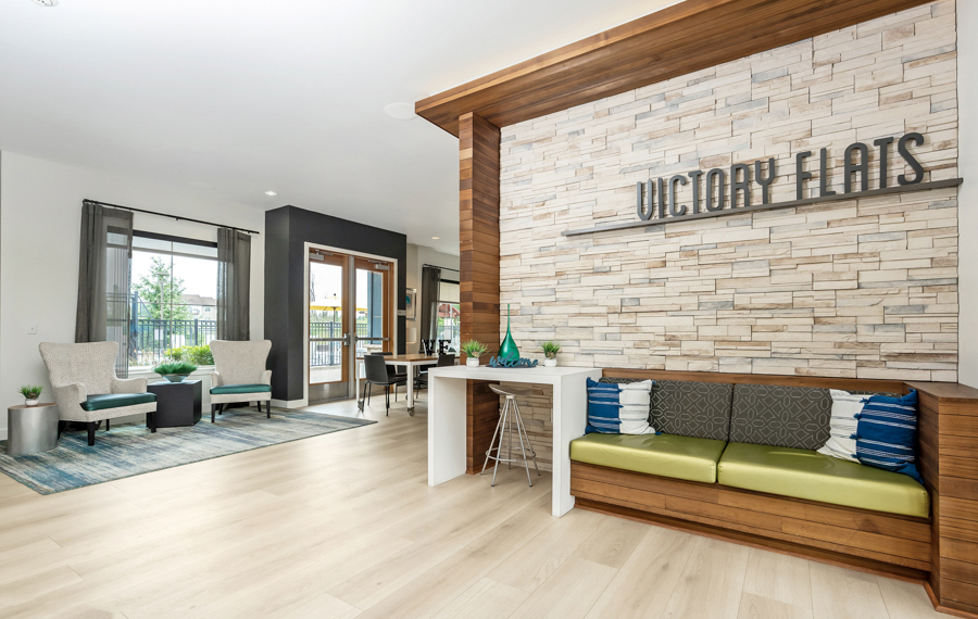 Victory Flats apartments in Cedar Hills - Lobby