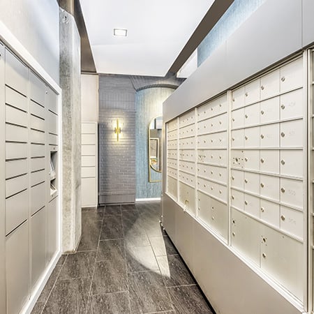 Zoso Flats Apartments in Arlington, VA - Package Room