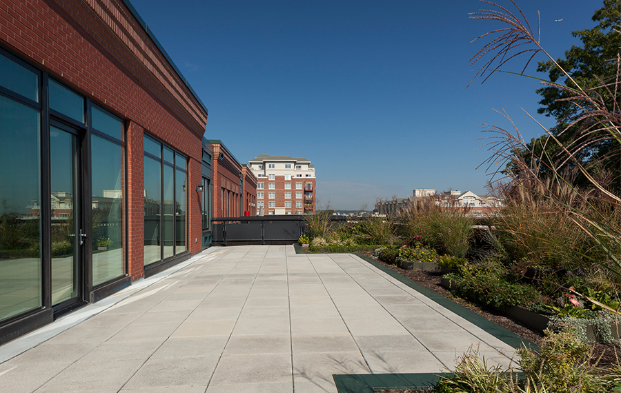 Zoso Flats Apartments near DC - Terrace