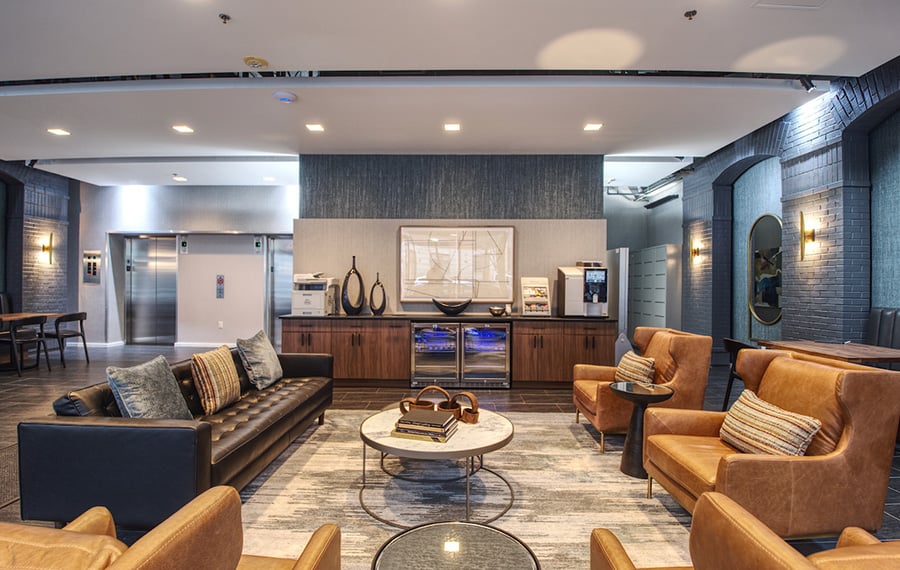 1 bedroom apartments in Arlington, VA - Zoso Flats - Club Room
