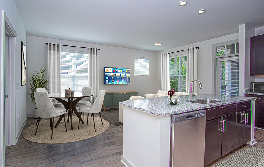 Ayrsley Town Center Apartments - Gramercy Square at Ayrsley - Upgraded finishes