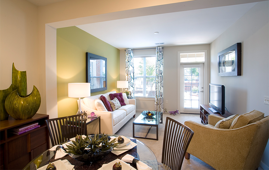 Ayrsley Town Center apartments near Spectrum - Gramercy Square at Ayrsley - model