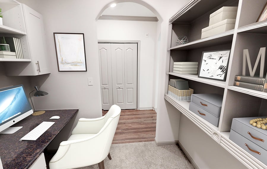 Highlands at Dearborn - Peabody, MA - Built-in Desk
