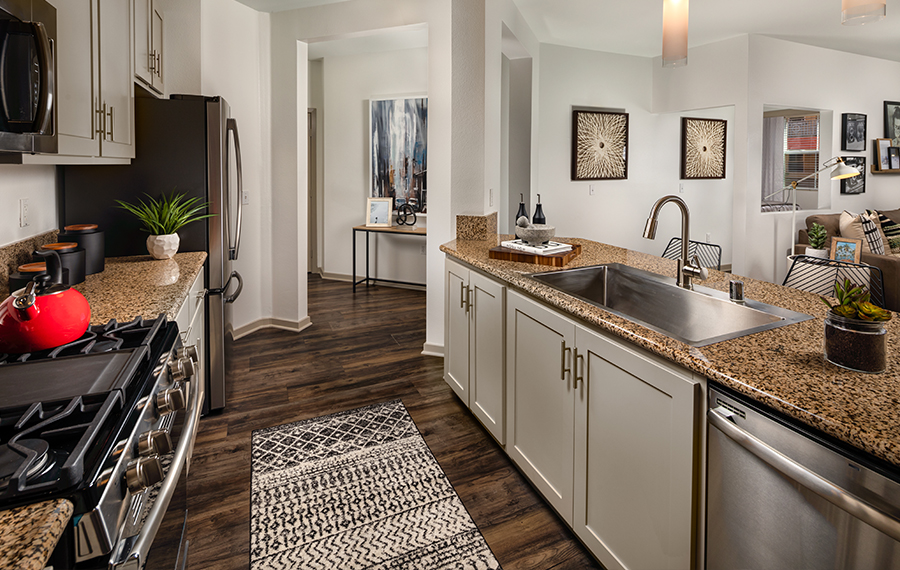 Apartments for rent in the San Diego Unified School District - Mira Bella upgraded fixtures