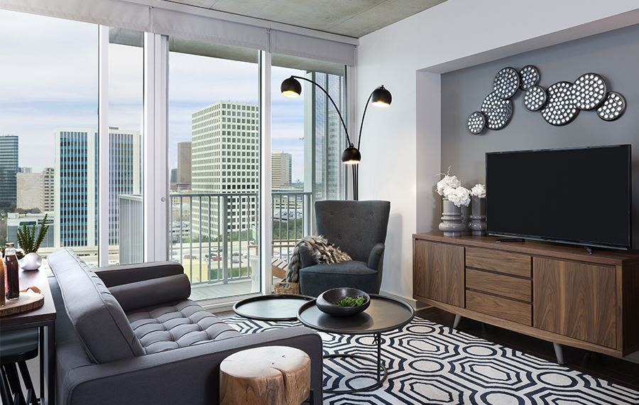 River oaks apartments houston - SkyHouse River Oaks view