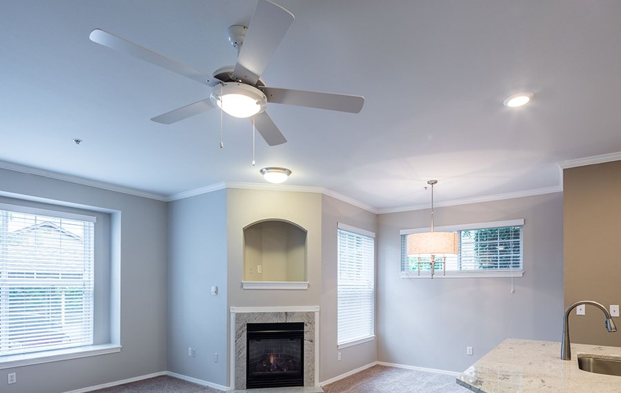 Apartments for rent in Sammamish WA - Ceiling Fans