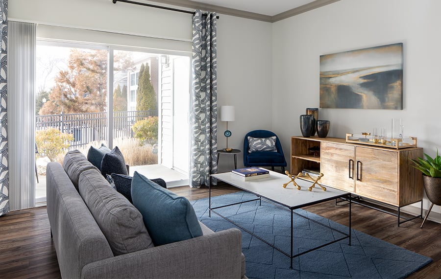 Highlands at Dearborn apartments for rent in Peabody, MA - Hardwood-style Flooring