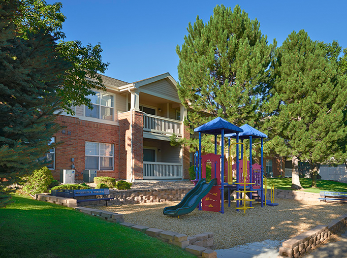 Jefferson Square Children's playground Denver CO - Denver Tech Center