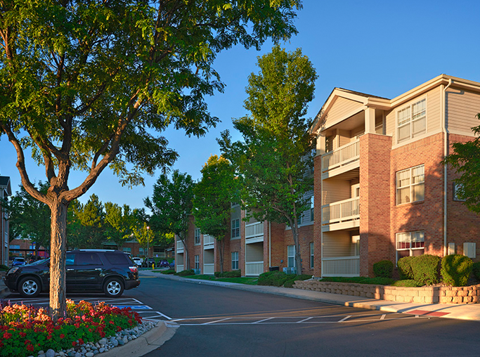 Jefferson Square Exterior building Denver CO - Hampden South