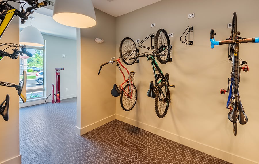 Briley apartments - Matthews, NC - bike storage
