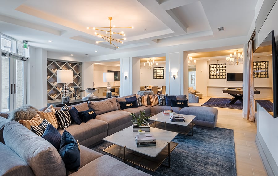 Briley - apartments near downtown Matthews, NC - clubhouse