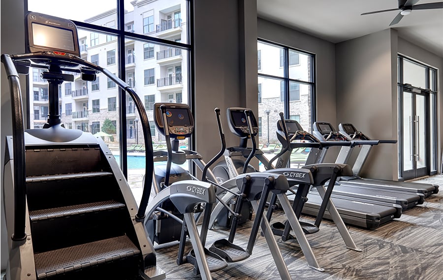 2700 Charlotte - Nashville, TN - Fitness Center - west nashville apartments