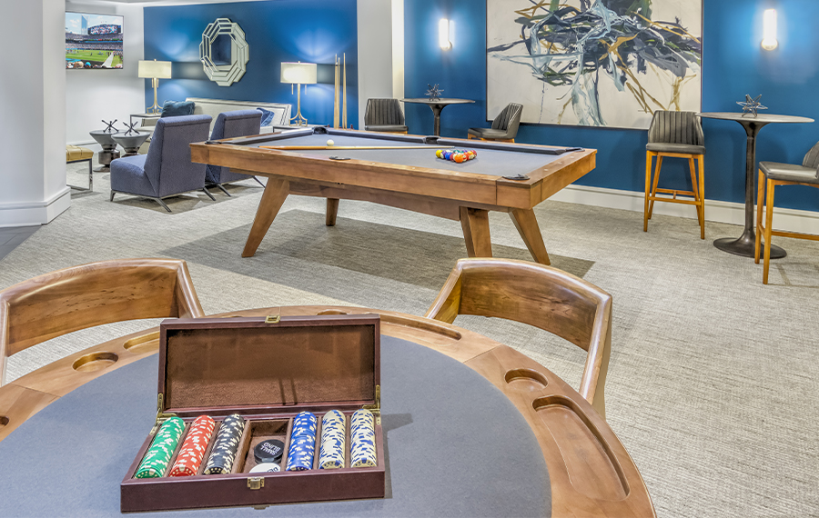 Apartments on south tryon - Gramercy Square at Ayrsley - Resident Lounge