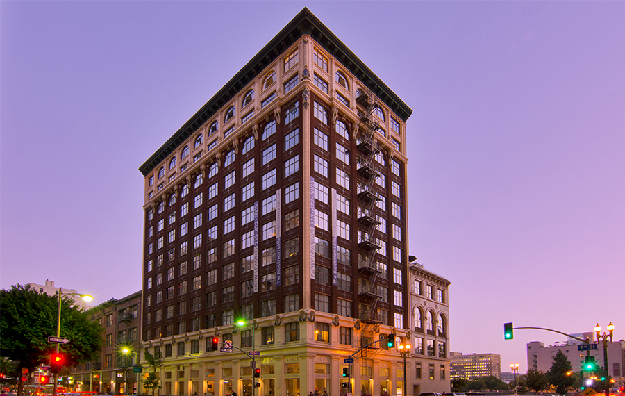 LA apartments for rent near LA Live - Brockman Lofts Historic Building
