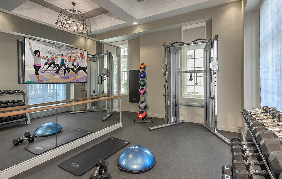 buckhead apts for rent - The Residence Buckhead Atlanta - Fitness Studio