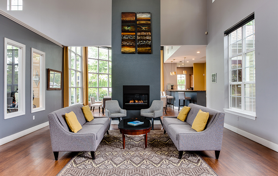 Tanasbourne apartments for rent near Poynter Middle School - Quatama Crossing Clubhouse